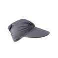 thumbnail image 2 of Spencer Womens Sun Visor Hat Large Wide Brim Open Top Sun Hat Summer UV Protection Beach Cap, 2 of 7