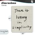 thumbnail image 4 of Stupell Industries Modern Luxury In Simplicity Scrawl Canvas Art, 30 x 40, by Victoria Barnes, 4 of 8