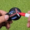thumbnail image 4 of Golf Ball Marker Tool Stencil, Lines Drawing Alignment Kit, FadeResistant Marker with 2 Waterproof Pens, 4 of 5