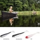 thumbnail image 5 of Se?uelos de Goma, 10pcs Se?uelos fihsing Realista Cebo Suave Ojos de Pesca Swimbaits Accesorios Accesorio(7 * 5 * 3cm-Negro y Plata) Pescar Octpeak No, 5 of 6