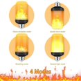 thumbnail image 2 of LED Flame Light Bulb E27 Bulb, 4 Lighting Modes Waterproof Outdoor Flame Effect Light with Gravity Sensor for Holiday Decorations, 2 of 5