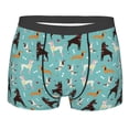 thumbnail image 4 of Goofa Cute Dog Printed Men's Boxer Briefs Underwear, Moisture-Wicking Underwear, Trunk,Soft and Breathable Cotton Underwear-Small, 4 of 9