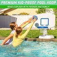 thumbnail image 2 of GoSports Splash Hoop Classic Swimming Pool Basketball Game - Blue or White, 2 of 5