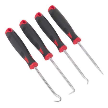 

Sealey AK5214 Miniature Hook And Pick Set 4 Piece