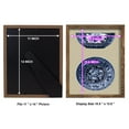 thumbnail image 4 of Porcelain in Blue and White I -Framed Print w/glass-Walnut, 4 of 7