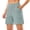 Light Green, variant on UOCUFY 6''/ 8'' Shorts for Women with 4 Pockets | High Waisted, Long, Soft, Lightweight, Stretch, Athletic, Workout, Running, Walking, Casual, Bermuda Shorts for Summer (Light Green, L)