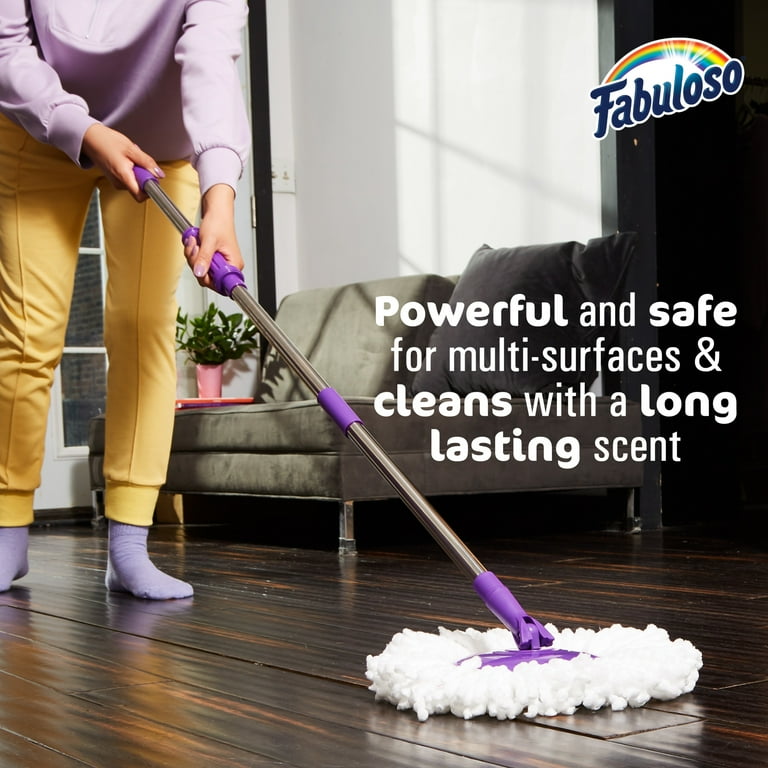 Fabuloso Multi-Purpose Cleaner, 2X Concentrated Formula, Lavender Scent, 128 oz