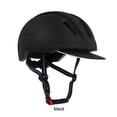 thumbnail image 2 of Yuarrent Casco de ciclismo para hombre, cascos de bicicleta resistentes a los impactos, sombrero de protección para la cabeza, suministros para Ciclismo Negro, 2 of 6