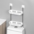 thumbnail image 3 of Over-Toilet Storage Shelf - No-Drill Bathroom Organizer Rack, 3 of 7