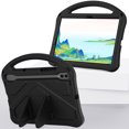 thumbnail image 5 of TECH CIRCLE Universal Case for Samsung Galaxy Tab S9/S8/S7 11" Tablets (Model SM-X710/X700/T870) - Kis Friendly Shockproof Portable Rugged Cover with Handle & Kickstand, Black, 5 of 7