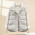thumbnail image 4 of Gaexia Vest for Women ,Elegant Quilted Sleeveless Outerwear Vest With Notched Collar and Front Pockets for Women Winter Casual Fashion, 4 of 5