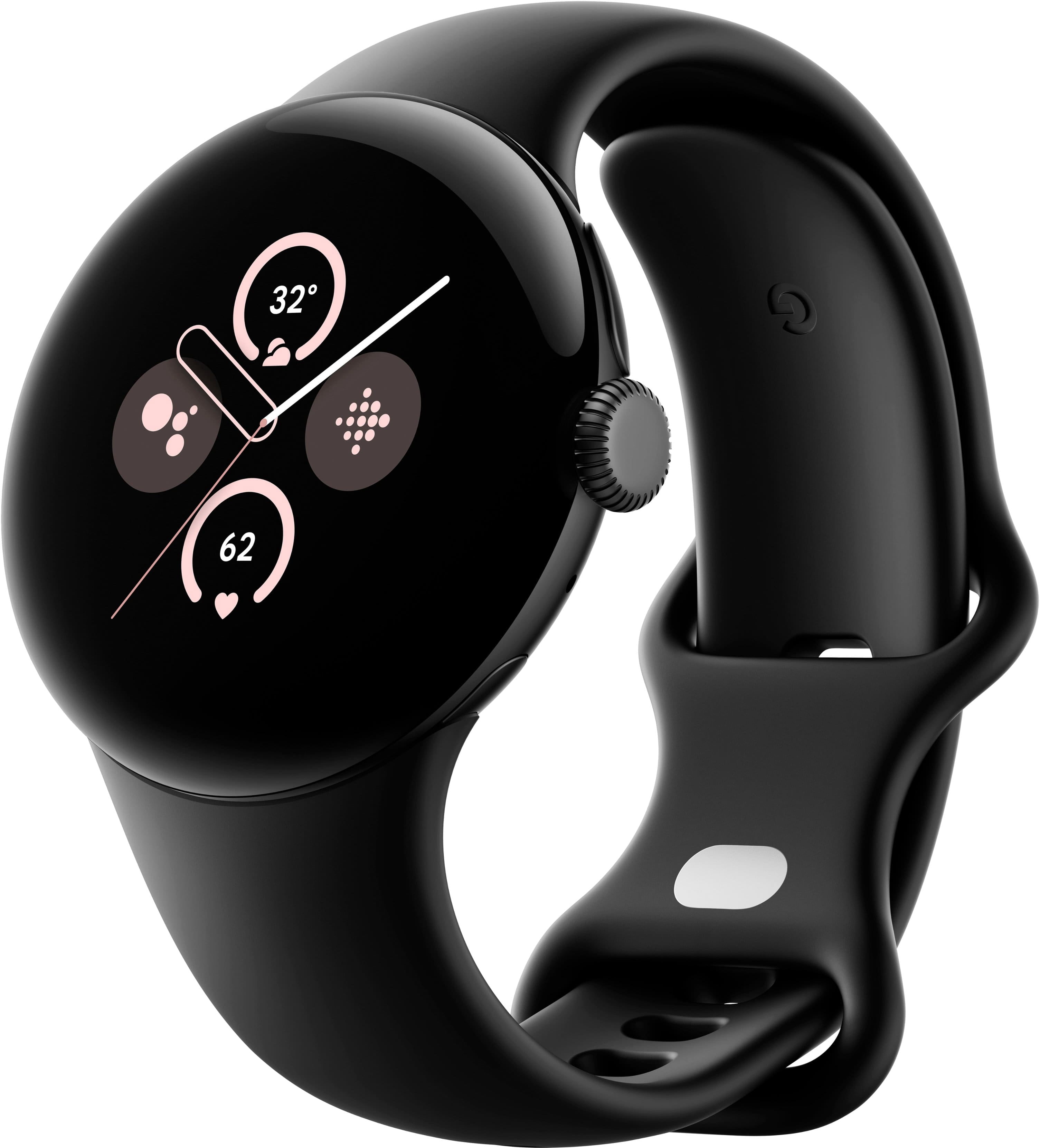 Restored Google Pixel Watch 2 (2023) 41mm G4TSL (GPS Only, No Cellular) Matte Black Aluminum (Refurbished)
