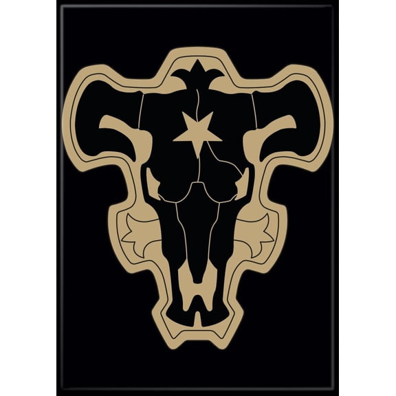 Black Clover Black Bull Squad Logo 2.5" x 3.5" Magnet