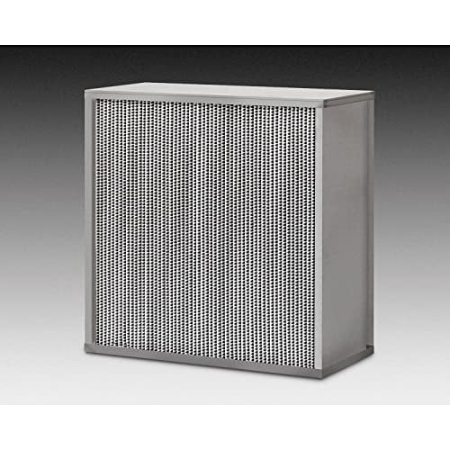 24"W x 24"H x 11-1/2"D HEPA Filter, 99.97% Efficient, High Capacity