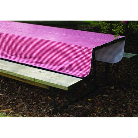 

52 x 84 in. Red & White Table Cloth