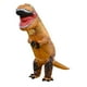 thumbnail image 4 of Traje inflable de dinosaurio T-Rex para Halloween, fiesta del día de los niños, juegos divertidos al aire libre, foto de dibujos animados, muñeco de animal, 4 of 5