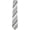 Blue And Brown, variant on Altea Milano Men's Blue And Brown Horizontal Cotton Stripe Necktie - One Size