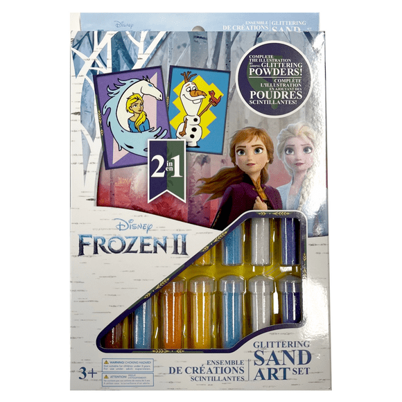 2-In-1 Glittering Sand Art Set - Frozen 2