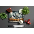 thumbnail image 4 of Saint Bernard Spooky Halloween Glass Cutting Board Large 12 in x 15 in, 4 of 5