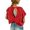 125Red1883, variant on XAOFW Girls Off Shoulder T Shirt Batwing Sleeve Polka Dot Print Tees Toddler Kids Summer Fashion Crop Top 16-18 Years