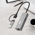thumbnail image 3 of USB 3.2 to 5Gbps Ethernet Adapter RTL8157 5000Mbps RJ45 Network Converter for Laptop Support 5G,2.5G,1G,100Mbps, 3 of 9