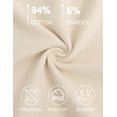 thumbnail image 6 of Fantaslook Womens Pants Stretch Knit Casual Lounge Pants Drawstring Athletic Work Pants with Pockets, 6 of 10
