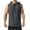 Gray Men's Tank Tops, variant on Dagegui Mens Hooded Sleeveless Shirts Casual Loose Fit Sport Hoodies Solid Color Gym & Outdoor Basketball Muscle Tank Tops Gray,2XL
