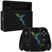 MightySkins NISWI-Strange Smoke Skin Decal Wrap for Nintendo Switch - Strange Smoke