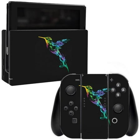 MightySkins NISWI-Strange Smoke Skin Decal Wrap for Nintendo Switch - Strange Smoke