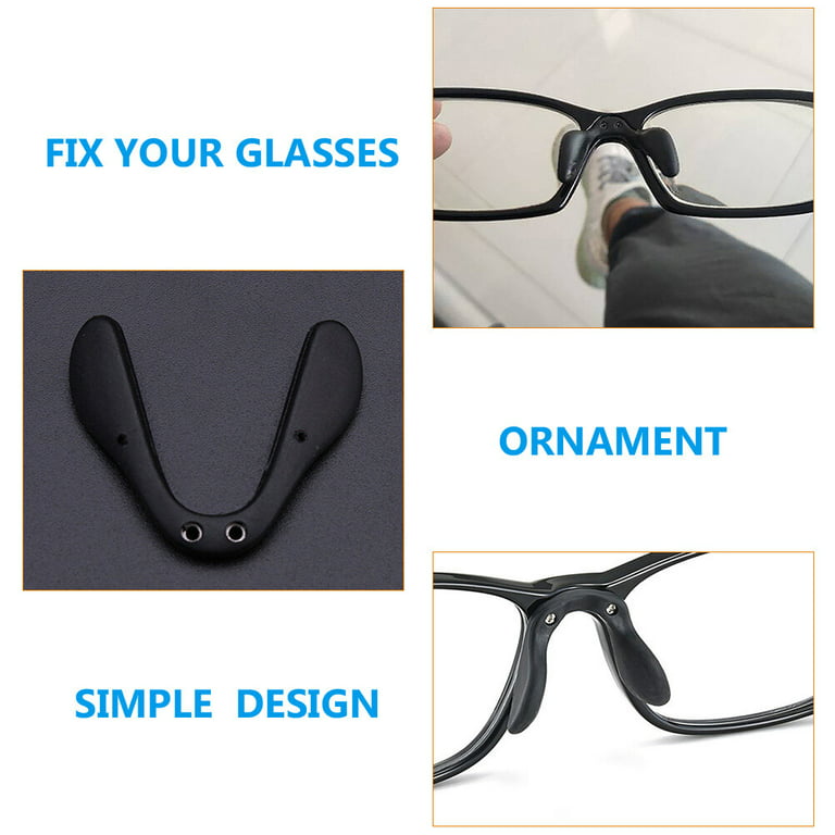 6Pcs DIY Eyeglasses Nose Pads Comfortable Glasses Nose Cushions Nose Pads Walmart.com