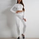 thumbnail image 5 of Conjuntos de dos piezas de Sujetador deportivo y mallas para mujer, ropa deportiva para mujer, sensación desnuda, gimnasio, Fitness, 5 of 5
