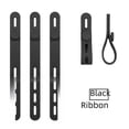 thumbnail image 3 of Organizador de cables de silicona ajustable, correa de almacenamiento de cables de datos, enrollador de auriculares, cinta adhesiva suave antipérdida, 3 of 5