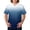 White_004, variant on Domuza Mens Scrubs Top Tie-Dye Gradient V Neck Short Sleeve Working Uniform Relaxed Fit Soft Comfy Medical Scrub Tops with 3 Pockets White XL
