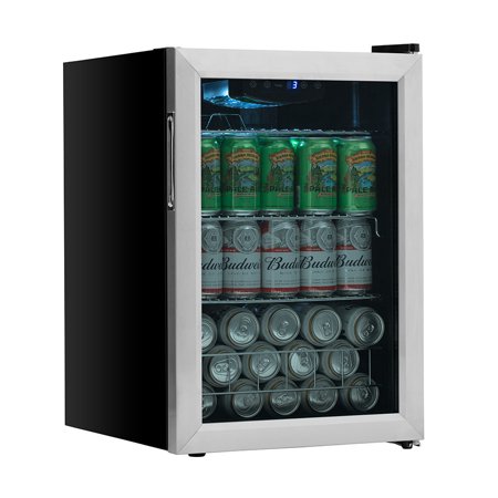 EdgeStar BWC91 Stainless Steel 17" Wide 80 Can Capacity Extreme Cool Beverage Center