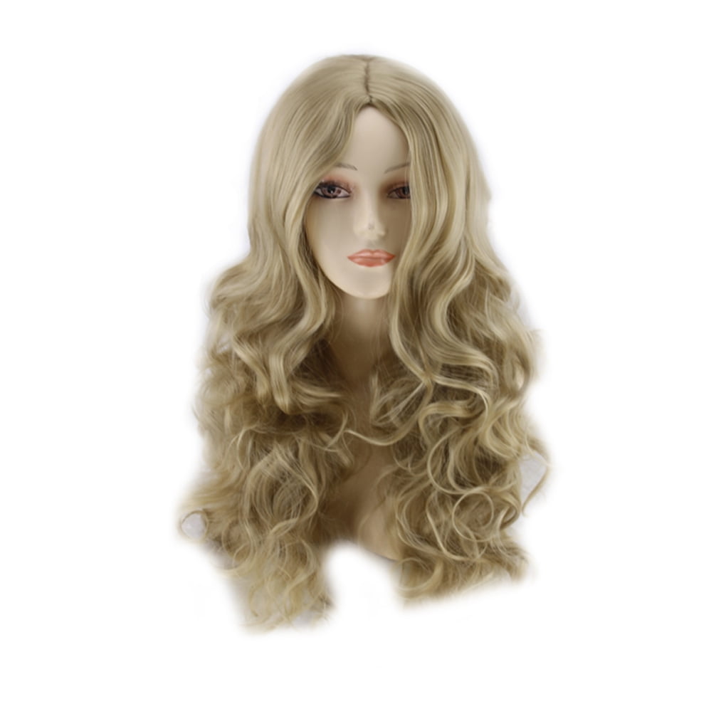 blonde anime wig