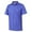 BLUE DAISY, variant on SYLCLEG Golf Shirts for Men Dry Fit Print Performance Moisture Wicking Polo Shirt,BLUISH UMBRELLA,L