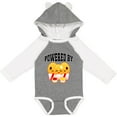 thumbnail image 3 of Inktastic Powered by Chicken Nuggets Boys or Girls Long Sleeve Baby Bodysuit, 3 of 5