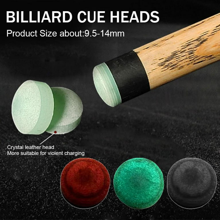 HFLWYWD Snooker Cue Tips Pool Cue Tips Billiard Cue Head