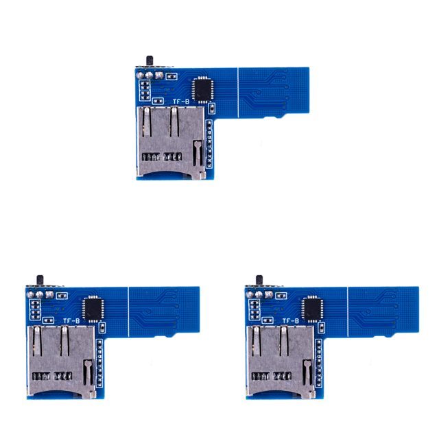 Adaptador Tarjeta TF Dual Conmutador 2 en 1 para Raspberry Pi B+ 2B 3B