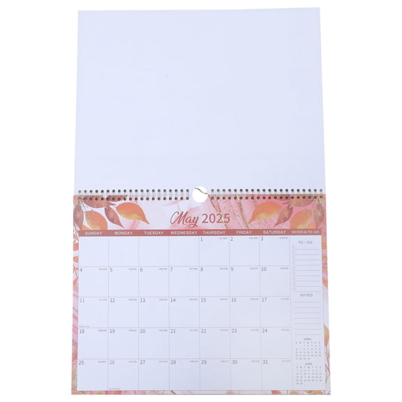 FRCOLOR Small Wall Calendar 37.2x28.8x2cm Office Desk Calendar for Home and Work