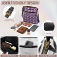 thumbnail image 6 of HELLHERO Waterproof Purse Satchel for Travel Daily, Adjustable Strap Smooth Zipper Women's Crossbody Shoulder Bag, Nautical Star Field, 6 of 7