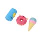 thumbnail image 5 of Juguete de látex para perros Donut, helado, cerveza, simulación bonita, juguete para masticar comida para perros de látex, 5 of 8
