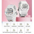 thumbnail image 3 of Hello Kitty Watch Student Multifunctional LED Digital Sanrio Melody Watch Waterproof Sports  Wrist Watch Clock Gift, 3 of 29