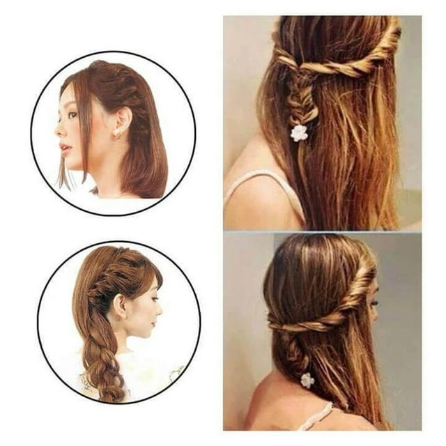 Ganfancp Side Hair Styling French Braid Clip Stick Diy Maker Tool Braiding Hair Ofertas Flash Liquidación 1X Herramientas de Peluquería