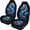 Blue Dragon, variant on chaqlin 2 PCS Car Seat Covers for Women Men Elephant Front Seat Protector Universal Fit Vehicle Seat Cushion Covers for Sedan,Vans,Trucks