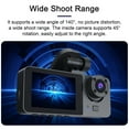 thumbnail image 2 of 1080P DVR Dash Camera Front & Inside & Rear Camera Driving Recorder 2 Inch Screen, 2 of 8