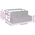 thumbnail image 2 of vidaXL Poolside Float Storage Black 110x100x57 cm Poly Rattan, 2 of 5
