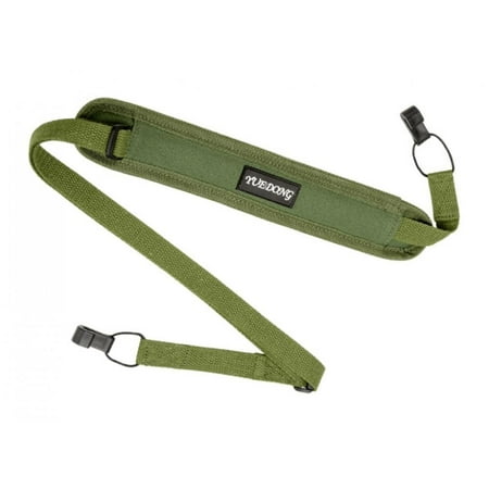 Adjustable Double Hook Ukulele Neck Strap Hands Parts - Green, 90cm