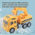 thumbnail image 5 of IGEED Truck Toy Model,1:38 Alloy Car Series Tow Truck Inertial Engineering Vehicle Trailer Garbage Car Fire Truck for Kids Toys Alloy Die-Cast Vehicles Transport Truck Kid Toys for Boy Girl Gift, 5 of 6