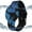 Black with Camouflage Blue, variant on 2 Pack Waterproof AirTag Bracelet for Kids, Hidden Printed Wristband for Apple Air Tag, Silicone AirTag Holder GPS Tracker Case for Band for Child Toddler, Secure Anti-Lost Protection